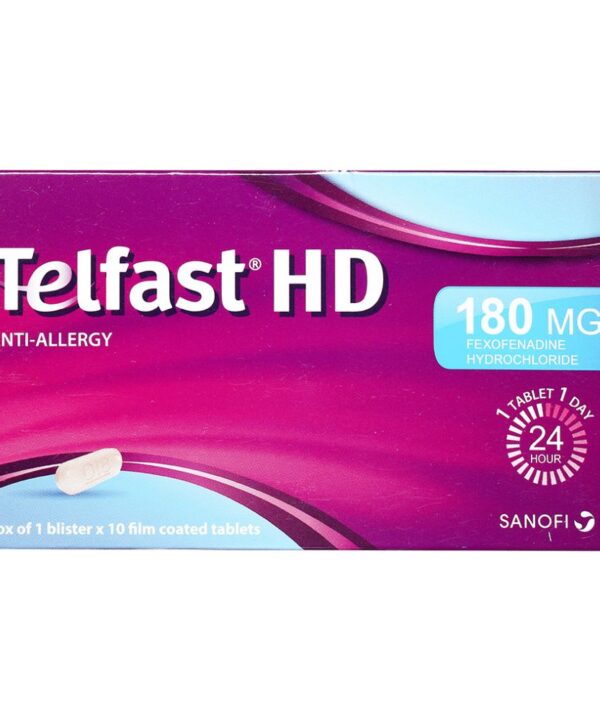 Thuốc Telfast HD 180mg trị viêm mũi dị ứng (1)