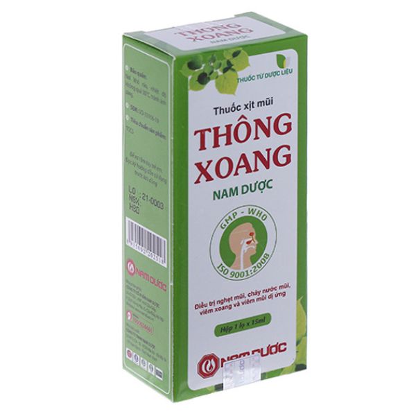 Thuốc xịt mũi Thông Xoang Nam Dược (1)