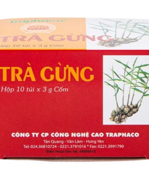 Trà gừng Traphaco giảm đau bụng (2)