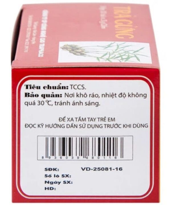 Trà gừng Traphaco giảm đau bụng (3)