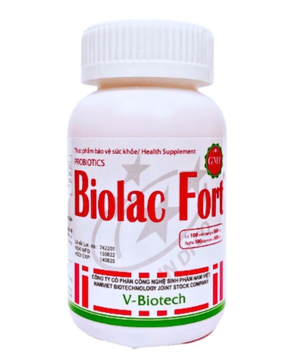 Viên uống Biolac Fort hỗ trợ cải thiện hệ tiêu hóa (1)