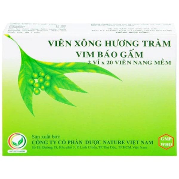 Viên Xông Hương Tràm Vim Báo Gấm điều trị cảm cúm (2)