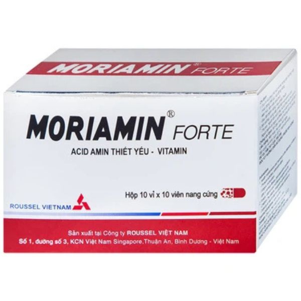 Thuốc Moriamin Forte bổ sung acid amin (1)