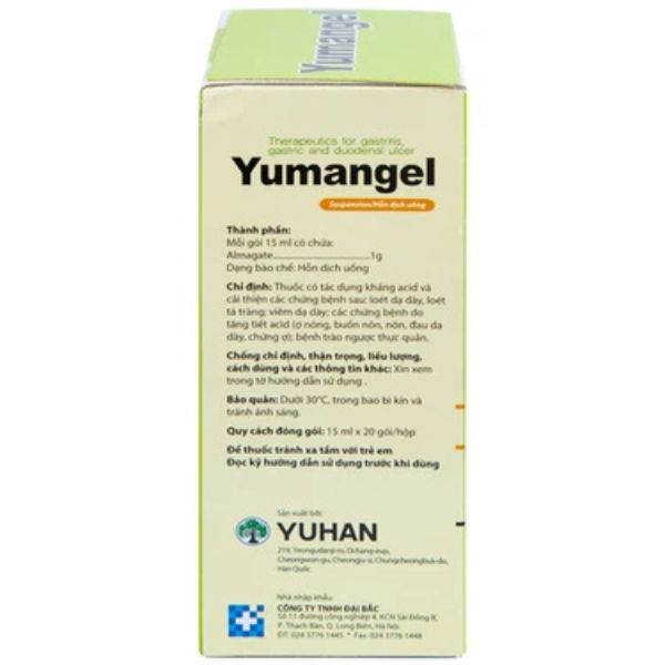 Thuốc Yumangel 1g trị trào ngược dạ dày (2)