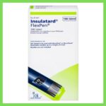 Bút tiêm Insulatard FlexPen 100IU/ml điều trị bệnh đái tháo đường (5 cây) Bút tiêm Insulatard FlexPen 100IU/ml Novo Nordisk điều trị bệnh đái tháo đường
