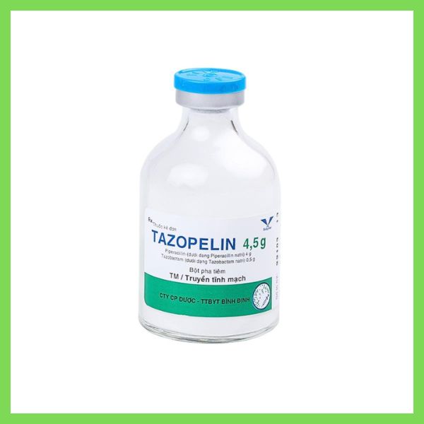 Thuốc Tazopelin 4.5g công dụng, liều dùng và cảnh báo 8 Thuốc tiêm Tazopelin 4,5g (2)