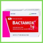 Thuốc Bactamox 1g điều trị nhiễm khuẩn, lưu ý và liều dùng Thuốc Bactamox 1g điều trị nhiễm khuẩn