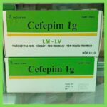 Thuốc Cefepim 1g chỉ định, liều dùng và cảnh báo độc tính thần kinh thuoc-cefepim-1g
