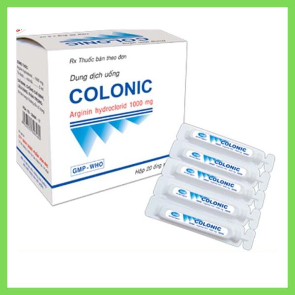 Thuốc Colonic 1000mg điều trị cho bệnh nhân tăng amoniac máu