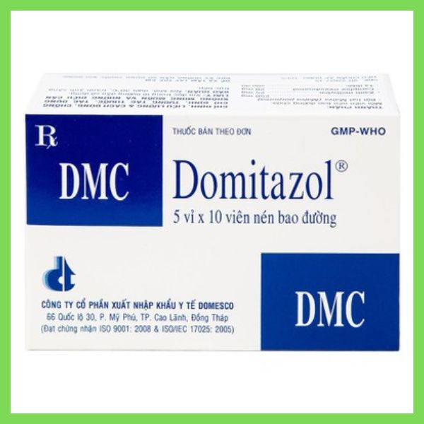 Thuốc Domitazol điều trị nhiễm trùng đường tiết niệu