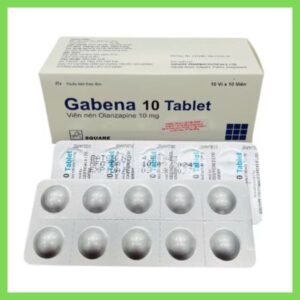 Thuốc Gabena 10 Tablet điều trị tâm thần phân liệt