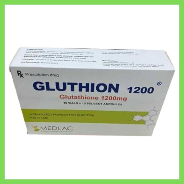 Thuốc Gluthion 1200 bột pha tiêm tăng cường miễn dịch (2)
