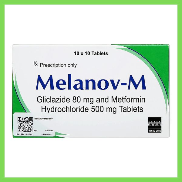 Thuốc Melanov-M điều trị đái tháo đường típ 2 (2)