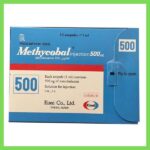 Thuốc Methycobal Injection 500µg điều trị bệnh lý thần kinh ngoại biên và thiếu máu (10 Ống) Thuốc Methycobal Injection 500µg điều trị bệnh lý thần kinh ngoại biên và thiếu máu