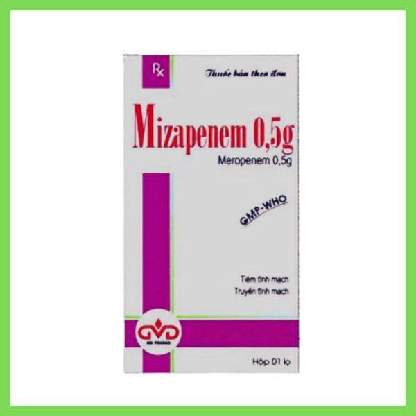 Thuốc Mizapenem 500mg điều trị nhiễm khuẩn (3)