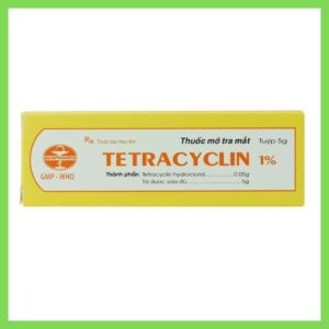 Thuốc mỡ tra mắt Tetracyclin 1% Vidipha điều trị nhiễm khuẩn mắt