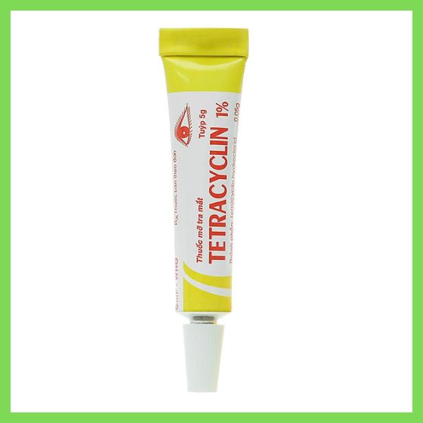 Thuốc mỡ tra mắt Tetracyclin 1% Vidipha điều trị nhiễm khuẩn mắt (2)