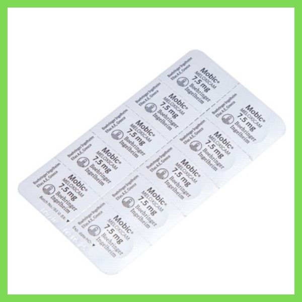 Thuốc Mobic 7.5mg là thuốc gì? Công dụng và liều dùng 7 Thuốc Mobic 7.5mg Boehringer điều trị viêm xương khớp (1)