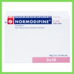 Thuốc Normodipine 5mg Gedeon điều trị tăng huyết áp, đau thắt ngực ổn định