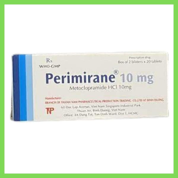 Thuốc Perimirane 10mg công dụng, liều dùng và lưu ý 8 Thuốc Perimirane 10mg (3)