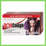 Thuốc SOSCough Ampharco điều trị ho khan, ho do kích