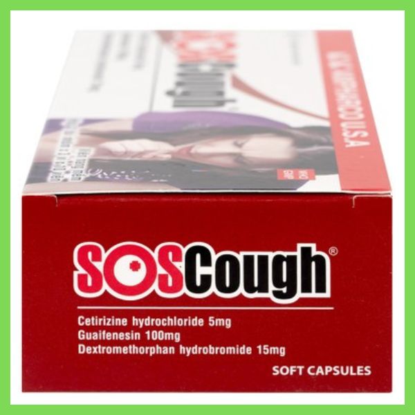 Thuốc SOSCough công dụng, liều dùng và cảnh báo 14 Thuốc SOSCough Ampharco điều trị ho khan, ho do kích (6)
