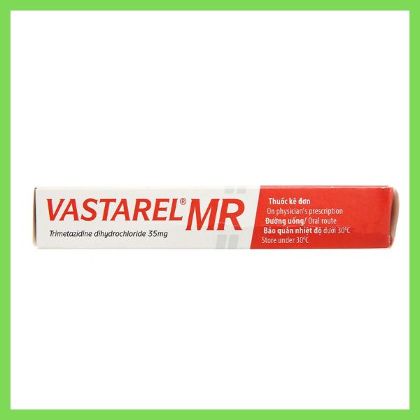 Thuốc Vastarel MR trị đau thắt ngực liều dùng và cảnh báo 6 Thuốc Vastarel MR (Trimetazidine) 35mg trị đau thắt ngực (2)