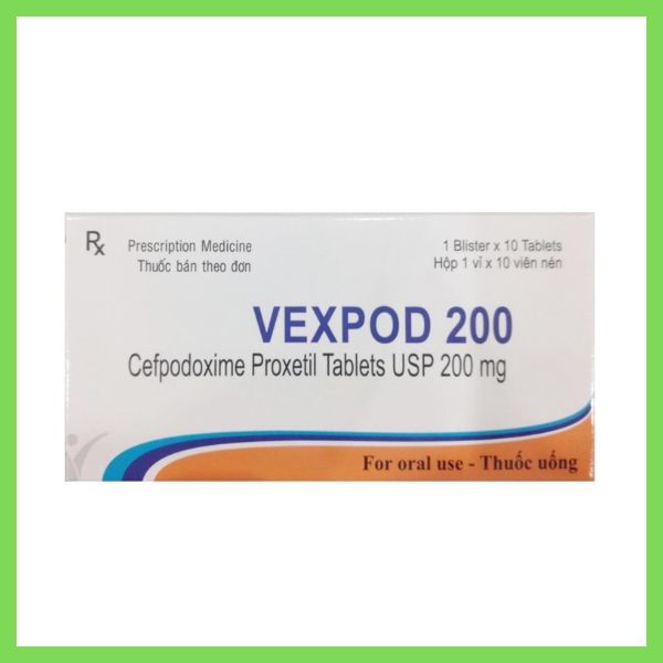 Thuốc Vexpod 200 trị nhiễm khuẩn (2)