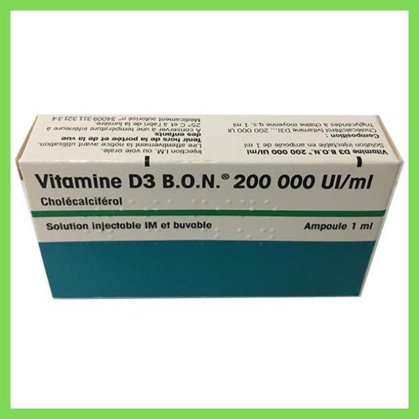 Vitamin D3 BON 200.000 IU/ml bổ sung vitamin D3 (4)