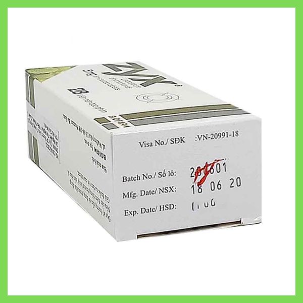 Thuốc Zyx 5mg điều trị viêm mũi dị ứng liều dùng và lưu ý 9 Thuốc Zyx 5mg điều trị viêm mũi dị ứng, hắt hơi, chảy nước mũi, viêm kết mạc dị ứng (3)