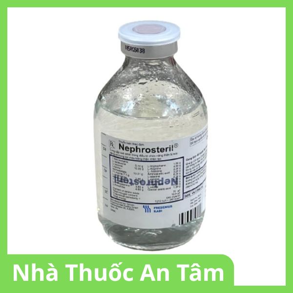 Dịch truyền Nephrosteril Fresenius Kabi điều trị suy thận cấp và mãn tính