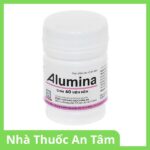 Thuốc Alumina hỗ trợ điều trị viêm loét dạ dày, tá tràng (60 viên) Viên uống Alumina Nadyphar hỗ trợ điều trị viêm loét dạ dày, tá tràng