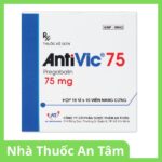 Viên nang cứng Antivic 75 điều trị đau thần kinh trung ương và ngoại biên