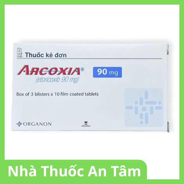 Viên nén Arcoxia 90mg điều trị viêm và giảm các cơn đau cơ xương khớp