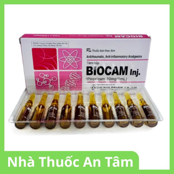 Thuốc tiêm Biocam Inj 20mg/ml điều trị đau do viêm khớp