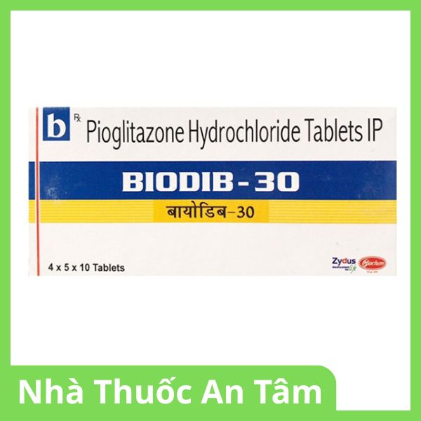 thuốc BIODIB 30 điều trị tiểu đường
