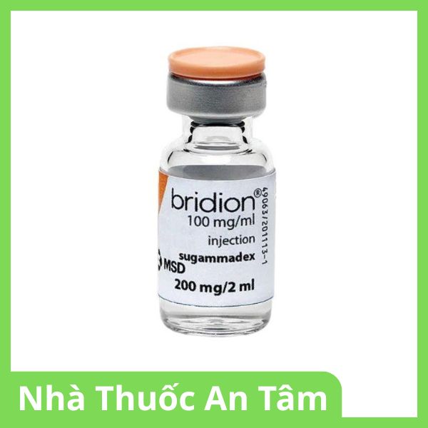Thuốc tiêm Bridion 100mg/ml giúp đảo ngược phong bế thần kinh cơ (4)