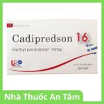 Viên nén Cadipredson 16mg chống viêm, trị hen, cắt dị ứng