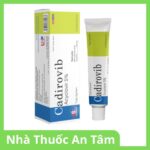 Thuốc Cadirovib Cream 5% bôi ngoài da điều trị zona, thủy đậu (tuýp 5g) Kem bội Cadirovib 5% bôi ngoài da điều trị zona, thủy đậu