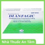 Viên nang Dianfagic Minh Hải giảm đau trung bình hoặc đau nặng