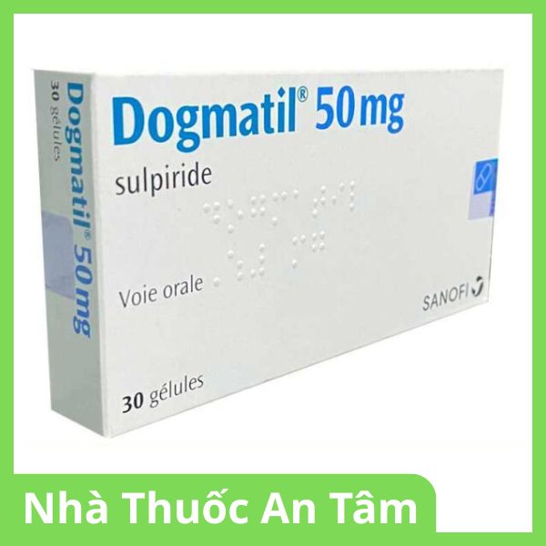 Viên nang Dogmatil 50mg trị rối loạn hành vi, rối loạn lo âu