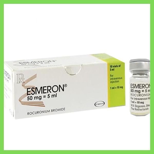 Thuốc tiêm Esmeron hỗ trợ gây mê (5)