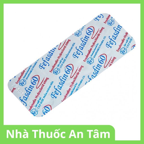 Viên nén Fefasdin 60 điều trị viêm mũi dị ứng, mày đay mạn tính vô căn (5)