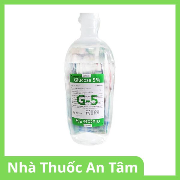 Dịch truyền Glucose 5% Fresenius Kabi điều trị thiếu hụt carbohydrat
