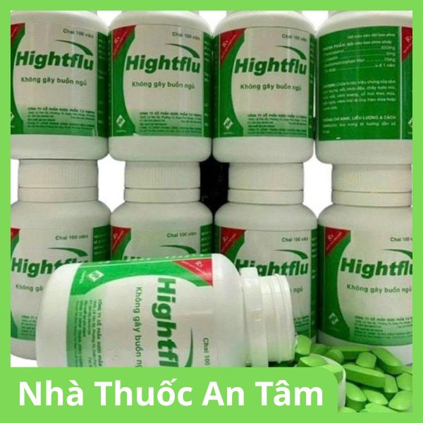Viên nén Hightflu-N điều trị cảm cúm, đau đầu