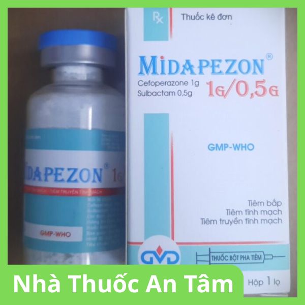 Thuốc Midapezon 1g điều trị nhiễm khuẩn