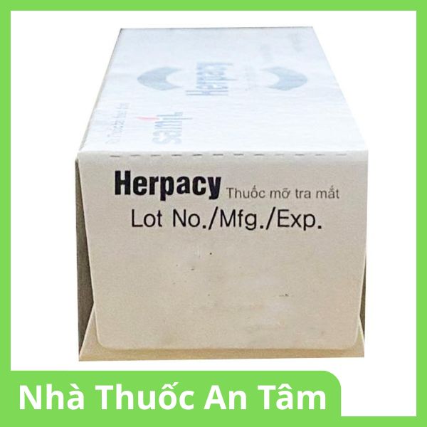 thuoc-mo-tra-mat-herpacy-4 Thuốc mỡ Herpacy điều trị viêm giác mạc do virus herpes simplex (4)
