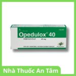 Thuốc Opedulox 40 điều trị tăng acid uric mạn tính (3 vỉ x 10 viên) Viên nén bao phim Opedulox 40 điều trị tăng acid uric mạn tính