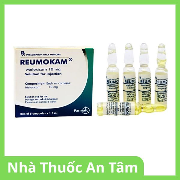 Dung dịch tiêm Reumokam 10mg điều trị viêm xương khớp, viêm khớp dạng thấp (3)