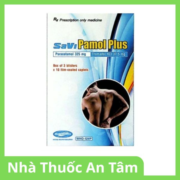 Thuốc SaVi Pamol Plus điều trị các cơn đau từ trung bình đến nặng